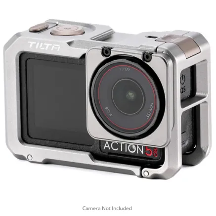 Tilta Full Camera Cage for DJI Osmo Action 5 Pro - Titanium Gray