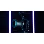 Tilta pilnas kameros apsaugos rėmelis Panasonic S1R II modeliui su pritvirtintu objektyvu, rodantis saugius 1/4-20 ir 3/8-16 siūlų montavimo taškus, kabelių tvirtinimo užsegimą ir rankenos tvirtinimą profesionaliam laikymui ir s
