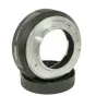 Metabones Contax G į X-mount T adapteris juodas matine apdaila su rankiniu fokuso žiedu ir žymėmis 'UNLOCK' ir 'LOCK'