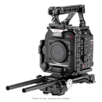 Tilta ES-T22-B Advanced rinkinys Canon C400 kamerai su moduline aliuminine struktūra, 7,8 colio strypais, viršutine rankena ir daugiapalčiu užpakaliniu bloku profesionaliam filmavimui. Tilta ES-T22-B Advanced rinkinys Canon C400 kamerai su moduline aliuminine struktūra, 7,8 colio strypais, viršutine rankena ir daugiapalčiu užpakaliniu bloku profesionaliam filmavimui.