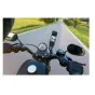 Insta360 Motorcycle Package V2 motociklo rankenos tvirtinimas su saugiai įmontuota veiksmo kamera dinamiškiems vaizdams užfiksuoti