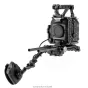 Tilta Canon C400 modulinis kameros rėmelis su Gold Mount baterijos plokšte, D-Tap, USB-C ir LEMO jungtimis, šoninis grip valdymas ir greito atleidimo peties pagalvėlė