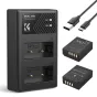 K&F Concept NP-W126 Dual Battery Kit