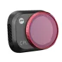PGYTECH CPL polarizuojantis filtras DJI Mini 3 su tvirtu CNC aliuminio rėmu ir dvigubu optiniu dangalu, skirtas sumažinti blizgesį ir padidinti spalvų intensyvumą
