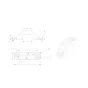 TelyCam TLC-U16 Truss Mount Bracket White