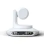TelyCam Vision+ 4KN 20X PTZ kamera užpakalinė pusė su HDMI, 3G-SDI, NDI HX3, USB Type-C ir Ethernet prijungimais profesionaliam tiesioginiam transliavimui ir transliacijai