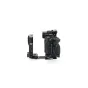 Tilta kameros kėdė Sony Alpha 7 V su reguliuojamu ARCA priimtuoju ir Mini PD V-Mount baterijos plokšte, juodas komplektas ilgesniam energijos tiekimui ir saugiam montavimui