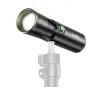 SmallRig RF 20C nešiojamas LED video šviesos su reguliuojamu spindulio valdymu, pritvirtintas prie stovui, idealus filmavimui ir vlogams