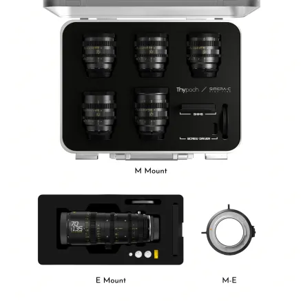 Thypoch DZOFILM Catta Zoom 70-135mm Simera-C 21/28/35/50/75mm M Mount