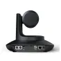 TelyCam Vision+ SE SDI PTZ kamera užpakalinė vaizdo dalis su 4K60 skiriamąja geba, 12 kartų didinimu ir profesionaliais video išvestimis, įskaitant NDI HX, 3G-SDI, Ethernet, USB 3.0 ir DC 12V įėjimą.