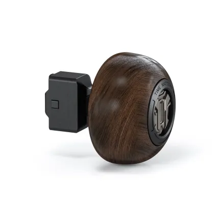 Tilta Khronos Circular Wooden Handle Black - Lightweight, durable, comfortable 