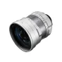 Thypoch DZO Simera 21mm f1.4 sidabrinis objektyvas Leica M monturai su tiksliomis diafragmos žymėmis ir plaukiojančia lęšių grupe