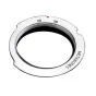 Metabones L39 į Leica M adaptorius su 28-90 mm kadravimo žymėmis, preciziškai pagamintas iš žalvario ir su raudona orientacijos tašku
