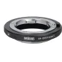 Metabones Leica M objektyvo adapteris Canon RF kameroms su satino juodu apdaila ir precizi pagaminta vario konstrukcija