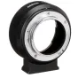 Metabones Leica R prie Fujifilm X-Mount kamerų adaptorius su nuimamu Arca tipo statyvo pėdute, varinė konstrukcija, šoninis vaizdas
