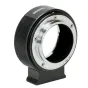 Metabones Minolta MD į Fujifilm X-mount adapteris juodas matinis su nuimamu Arca tipo statyvo pėda.