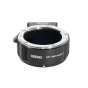 Metabones Nikon F į Micro Four Thirds T adapteris III - juodas matinis apdailos su nuimama Arca tipo trijkojo pėda ir preciziška vario konstrukcija, užtikrinanti objektyvų suderinamumą