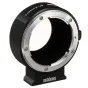 Metabones Nikon F į Fujifilm X-Mount adapteris su nuimamu Arca-tipo statyvo pėdute, juodu guminiu apdaru ir preciziškai pagaminta vario konstrukcija
