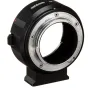 Metabones Nikon F prie Fujifilm X-Mount adaptorius su nuimama Arca tipo statyvo pėda, juodas chromuotas vario konstrukcija