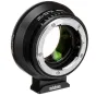 Metabones Nikon G į Fujifilm GFX 1.26x objektyvų plėtikas su diafragmos valdymo žiedu ir trikojo pagrindu