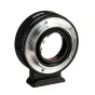 Metabones Olympus OM į Sony E-Mount greitasis didintuvas ULTRA su 0.71x didinimu, turintis preciziškai apdirbtą žalvario konstrukciją ir 5 elementų optinę sistemą, siekiant didesnio aiškumo ir mažesnio vinjetavimo
