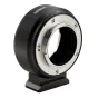 Metabones Olympus OM į Micro Four Thirds adaptorius su nuimamu Arca-tipo statyvo pėdute, šoninis vaizdas