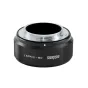 Metabones Olympus OM į Fujifilm X-Mount T prijungimo adapteris su nuimamu Arca tipo statyvo pėdės montu ir juodu metaliniu apdailu