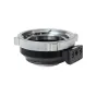 Metabones PL į X-mount T Cine Speed Booster ULTRA 0.71x adaptorius su nuimama Arca tipo statyvinės kojytės prijungimu, šoninis vaizdas