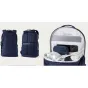Moment Everything Backpack 17L jūrinio spalvos dienos krepšys su padėtu nešiojamojo kompiuterio skyriumi, greito prieigos kišenėmis ir Insert Anchor sistema foto įrangai.