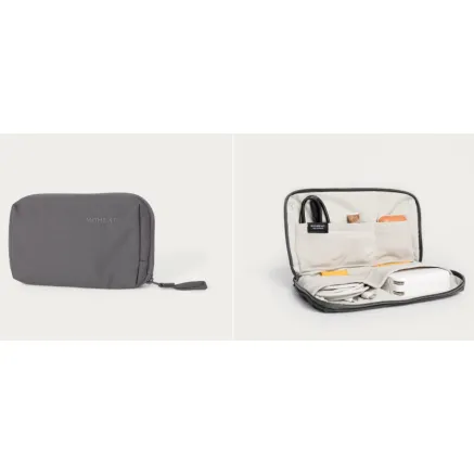 Moment Everything Mini Tech Organizer Grey