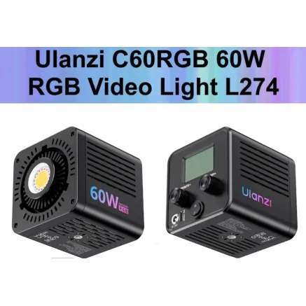 Ulanzi C60RGB 60W Bi-Color Video Light