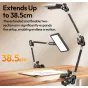 Ulanzi CO78 Magic Arm Kit su išskleidžiamu 38,5 cm ilgio rankena, idealiai tinka kameroms ir šviesoms montuoti ant stalo paviršiaus, su dviejų dalių reguliuojamu rankena