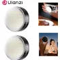 Ulanzi MFL01 Mini nešiojamasis telefonų šviestuvas su magnetiniu tvirtinimu, 10W LED šviesa vlogams ir mobiliajai fotografijai, dvigubos spalvos temperatūros 3200K-5600K, 5 šviesos intensyvumo lygiai, nuotolinė užrakto valdymo f