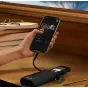 Ulanzi CR2 viso vieno kortelių dėklas su USB 3.1 perdavimo greičiu, prijungtas prie išmaniojo telefono, su išsikišamu kabeliu ir karabinu, idealus fotografams ir turinio kūrėjams