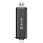 Ulanzi CR3 3-in-1 kortų skaitytuvas su USB-A prijungimu, aliuminio korpusu, palaiko SD/MicroSD korteles, greitas 200 MB/s perdavimas, kompaktiškas dizainas