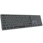 Bežinė LogicKeyboard Dyslexie TITAN klaviatūra su Dyslexie šriftu, ANSI išdėstymu ir titano pilkšvo aliuminio korpusu