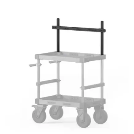 Tilta TC-MB-B Mounting Bar - Black, aluminum, designed for Boulder Camera Cart