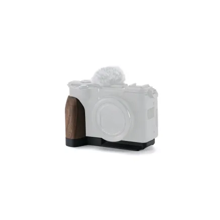 Tilta Mounting Baseplate with Wooden Grip for Canon PowerShot V1