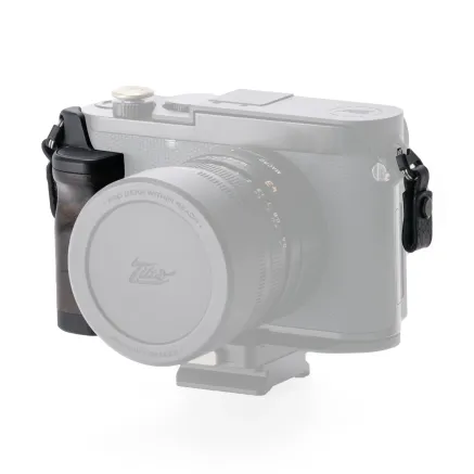 Tilta Mounting Baseplate with Wooden Grip for Leica Q3 - Black