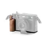 Tilta montavimo pagrindplokštė su riešutmedžio rankena Fujifilm X100VI, skirta patogiam naudojimui ir greitam montavimui.
