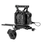 Tilta Pro Kit modulinė Canon C400 kameros dėžė su V-Mount baterijos plokšte, peties pagalve, pratęsimuoju rankena ir anglies plaušų stiebais