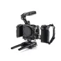 Tilta Canon C50 Pro kameros krepšys su moduliniu viršutiniu ir šoniniu rankenom, integruota PD baterijos rankena, Arca-Swiss pagrindine plokšte ir kabelių užtvankėmis saugiems USB-C ir HDMI jungimams.