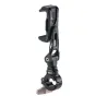 Tilta Rotatable Phone Mounting Bracket V2 juodas 360° sukimasis telefonų tvirtinimo laikiklis ant vairo su saugiu silikono uždangalu ir tvirta aliuminio konstrukcija dviračiams, motociklams ir veiksmo filmavimui