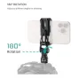 Tilta Rotatable Phone Mounting Bracket V2 su 180 laipsnių sukimu kamerų konstrukcijoms, leidžiantis sklandžiai reguliuoti įrenginio padėtį.