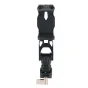 Tilta TA-PMB5-15K-B suktinis telefonų laikiklis su 15 mm vamzdžio adapteriu, silikono dantytomis skiautėmis ir apsukimo fiksavimo spynomis stabiliai montuoti profesionaliuose įrenginiuose
