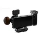 Tilta Khronos iPhone 17 Pro Ultimate Kit Space Gray su Focus PD rankena, aušinimo sistema, USB-C hubu ir medine rankena profesionaliam mobiliajam filmavimui