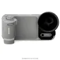 Tilta Khronos Lite iPhone 17 Pro kūrėjų komplektas - elegantiškas magnetinis modulinis dėklas su įmontuotu filtrų laikikliu profesionaliam mobiliajam filmavimui, šviesiai pilkas