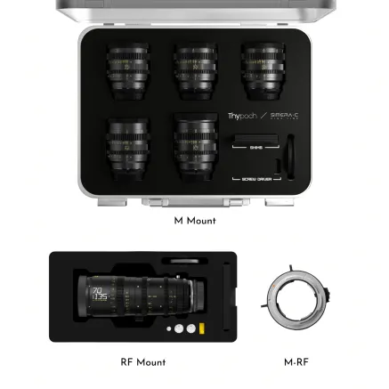 Thypoch DZOFILM Catta Zoom 70-135mm Simera-C 21/28/35/50/75mm M Mount