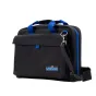CamRade comPanion Bag juodas vandens atsparus Cordura portfelis su paminkštintu kompiuterio skyriumi, riedlentės pritaikymu ir reguliuojama peties juosta