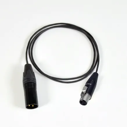Infinitek Mini XLR (F) / XLR (M) audio cable - 0,7m